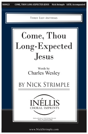 Come, Thou Long-Expected Jesus Sheet Music Preview