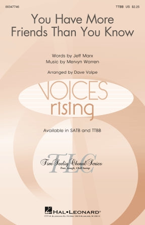 You Have More Friends Than You Know (arr. Dave Volpe) Sheet Music Preview