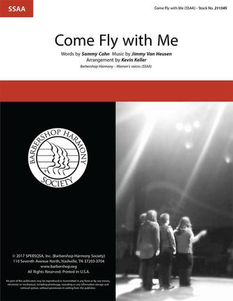 Come Fly with Me (arr. Kevin Keller) Sheet Music Preview