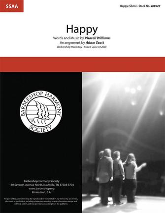 Happy (from Despicable Me 2) (arr. Adam Scott) Sheet Music Preview