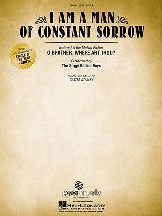 I Am A Man Of Constant Sorrow Sheet Music Preview