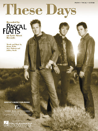 These Days Sheet Music Preview