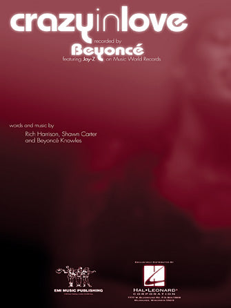 Crazy In Love Sheet Music Preview