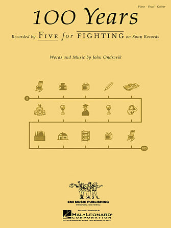 100 Years Sheet Music Preview