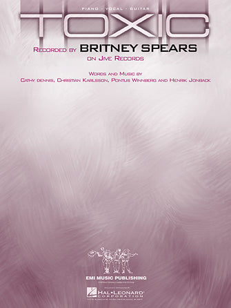 Toxic Sheet Music Preview
