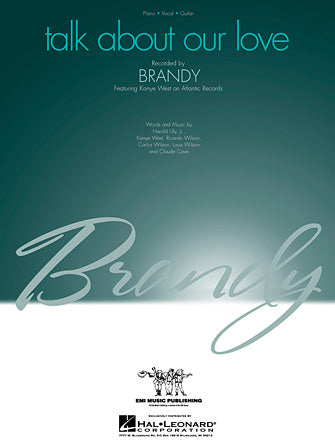 Talk About Our Love Sheet Music Preview