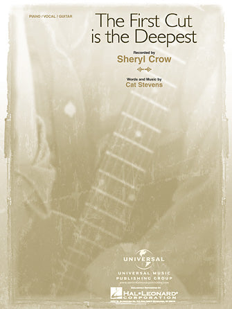 The First Cut Is The Deepest Sheet Music Preview
