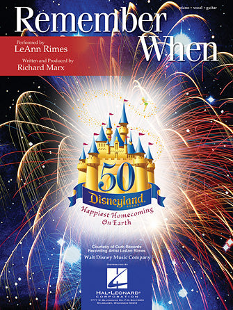Remember When Sheet Music Preview