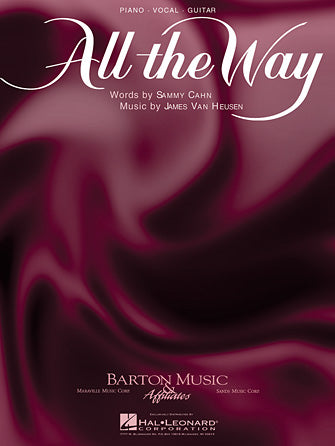 All The Way Sheet Music Preview