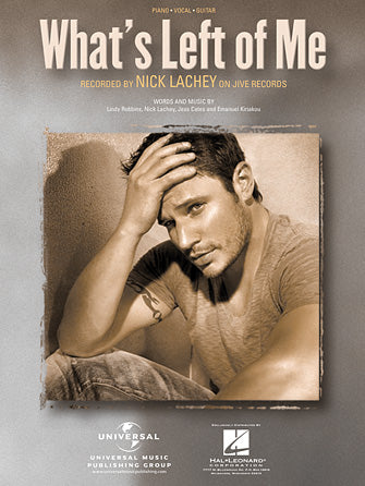 What's Left Of Me Sheet Music Preview