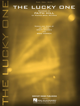 The Lucky One Sheet Music Preview