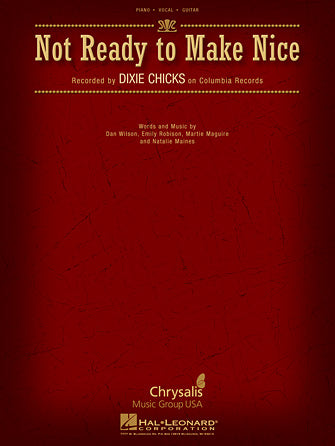 Not Ready To Make Nice Sheet Music Preview