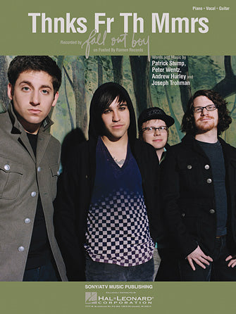 Thnks Fr Th Mmrs Sheet Music Preview