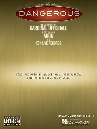Dangerous Sheet Music Preview