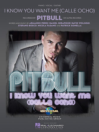 I Know You Want Me (Calle Ocho) Sheet Music Preview