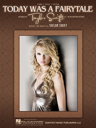 Today Was A Fairytale Sheet Music Preview