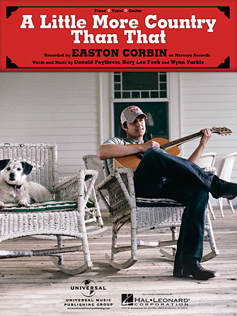 A Little More Country Than That Sheet Music Preview