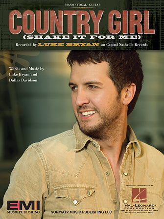 Country Girl (Shake It For Me) Sheet Music Preview