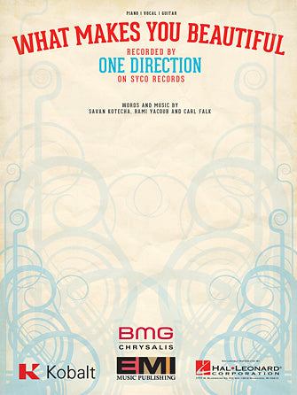 What Makes You Beautiful Sheet Music Preview