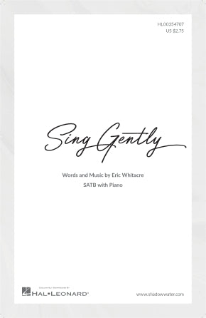 Sing Gently Sheet Music Preview