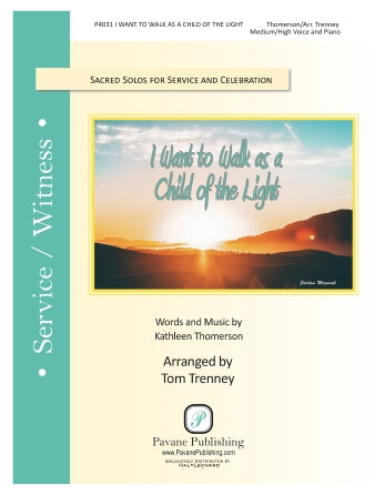 I Want To Walk As A Child Of The Light Sheet Music Preview