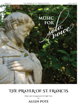 Prayer of St. Francis (High Voice) Sheet Music Preview