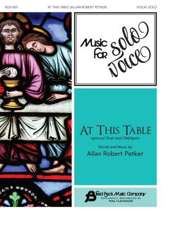 At This Table Sheet Music Preview