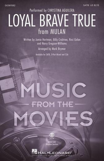 Loyal Brave True (from Mulan) (arr. Mark Brymer) Sheet Music Preview