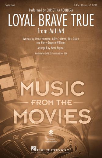 Loyal Brave True (from Mulan) (arr. Mark Brymer) Sheet Music Preview