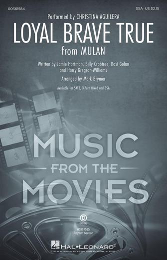Loyal Brave True (from Mulan) (arr. Mark Brymer) Sheet Music Preview