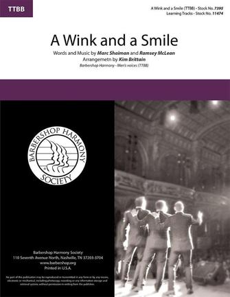A Wink And A Smile (arr. Kim Brittain) Sheet Music Preview
