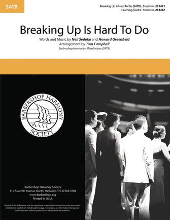 Breaking Up Is Hard To Do (arr. Tom Campbell) Sheet Music Preview