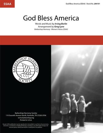 God Bless America (arr. Greg Lyne) Sheet Music Preview