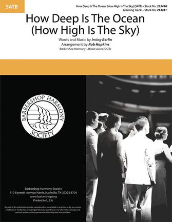 How Deep Is The Ocean (How High Is the Sky) (arr. Rob Hopkins) Sheet Music Preview