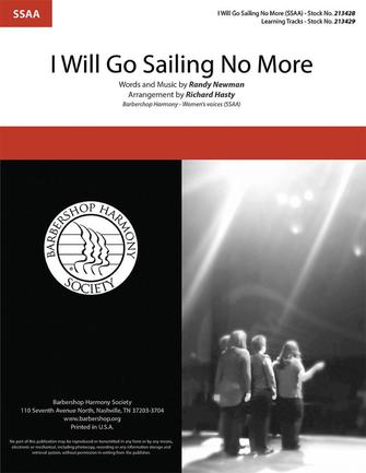 I Will Go Sailing No More (arr. Richard Hasty) Sheet Music Preview