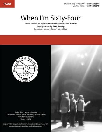 When I'm Sixty-Four (arr. Tom Gentry) Sheet Music Preview