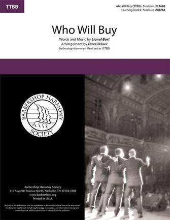 Who Will Buy (from Oliver!) (arr. Dave Briner) Sheet Music Preview