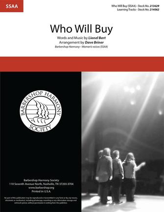 Who Will Buy (from Oliver!) (arr. Dave Briner) Sheet Music Preview