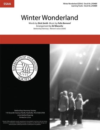 Winter Wonderland (arr. Ed Waesche) Sheet Music Preview