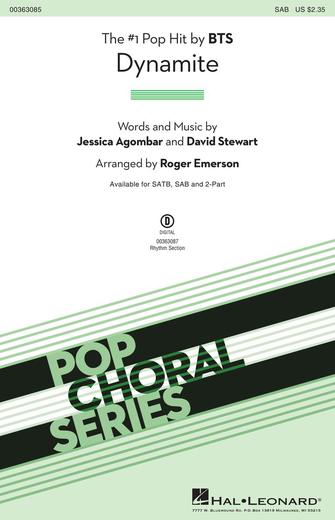 Dynamite (arr. Roger Emerson) Sheet Music Preview