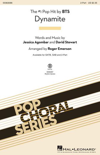 Dynamite (arr. Roger Emerson) Sheet Music Preview