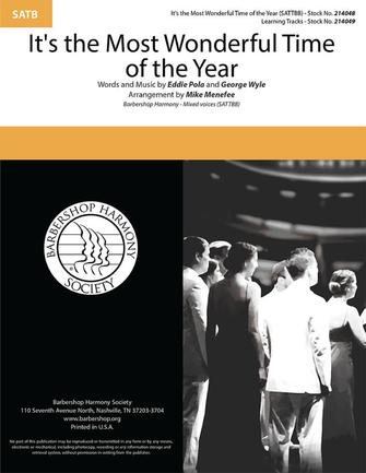 It's The Most Wonderful Time Of The Year (arr. Mike Menefee) Sheet Music Preview