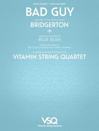 bad guy (from the Netflix series Bridgerton) - Violin 2 Sheet Music Preview