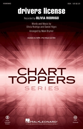drivers license (arr. Mark Brymer) Sheet Music Preview