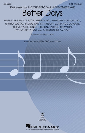 Better Days (arr. Mac Huff) Sheet Music Preview