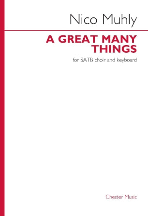 A Great Many Things Sheet Music Preview