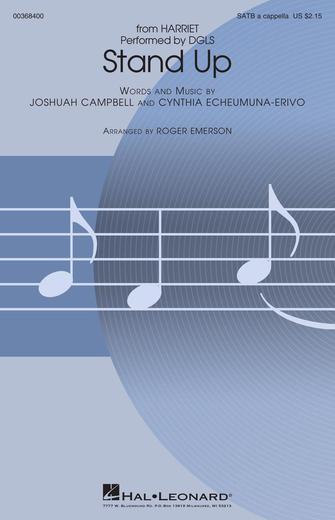 Stand Up (from Harriet) (arr. Roger Emerson) Sheet Music Preview