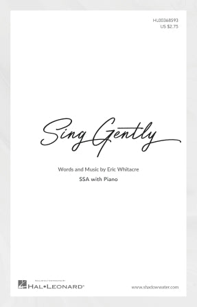 Sing Gently Sheet Music Preview