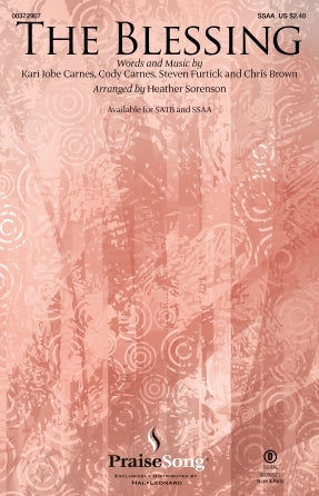 The Blessing (arr. Heather Sorenson) Sheet Music Preview