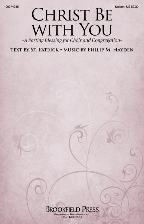 Christ Be With You (A Parting Blessing for Choir and Congregation) Sheet Music Preview